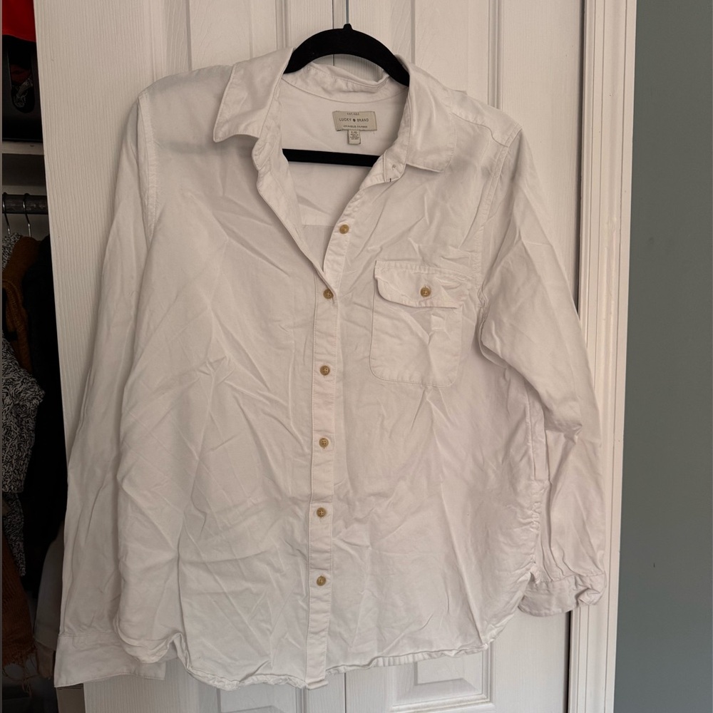 Lucky Brand long Sleeve button up shirt